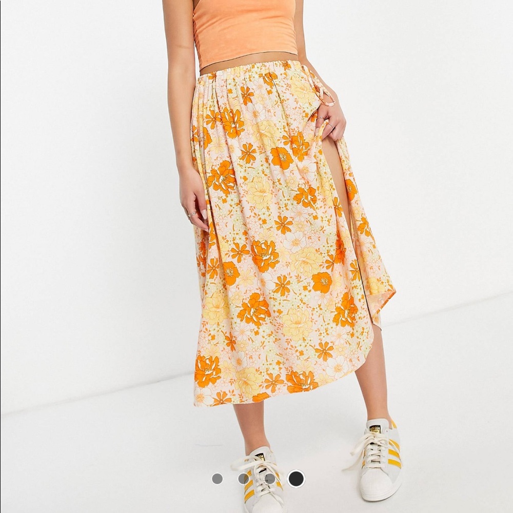 ASOS Design Full Midi Skirt